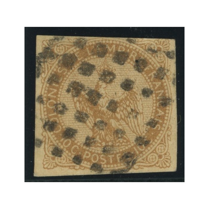 Aigle impériale YT 3 - 10 c. bistre-jaune - Oblitere cote 12 euro