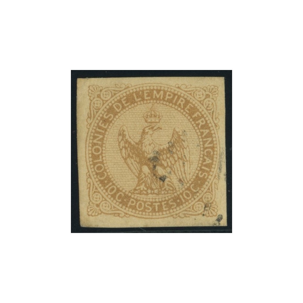 Aigle impériale YT 3 - 10 c. bistre-jaune - Oblitere cote 12 euro