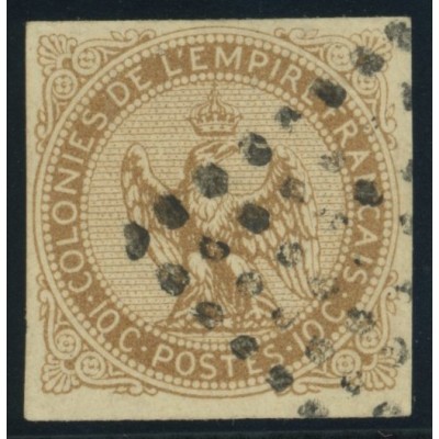 Aigle impériale YT 3 - 10 c. bistre-jaune - Oblitere cote 12 euro