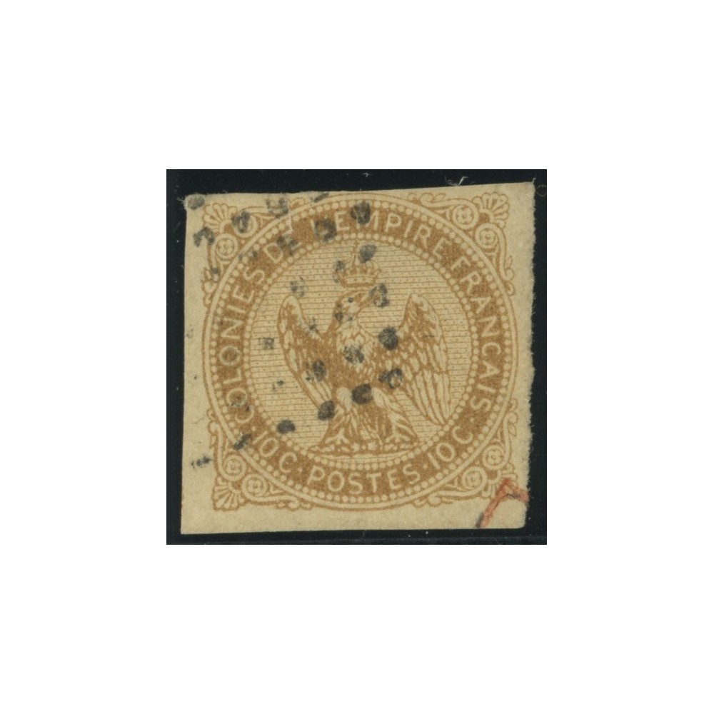 Aigle impériale YT 3 - 10 c. bistre-jaune - Oblitere cote 12 euro