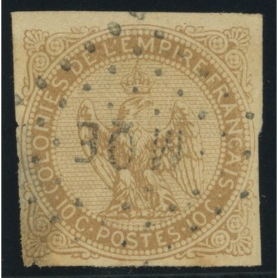 Aigle impériale YT 3 - 10 c. bistre-jaune - Oblitere cote 12 euro