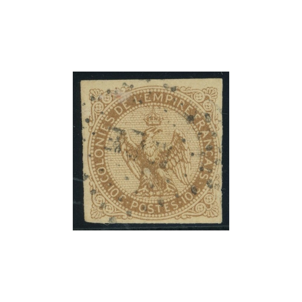 Aigle impériale YT 3 - 10 c. bistre-jaune - Oblitere cote 12 euro