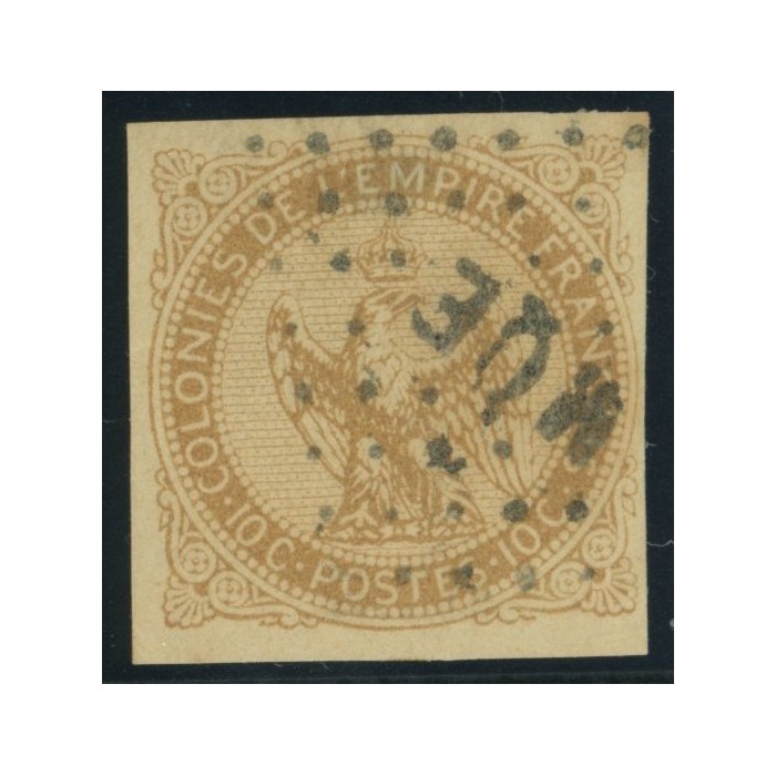 Aigle impériale YT 3 - 10 c. bistre-jaune - Oblitere cote 12 euro