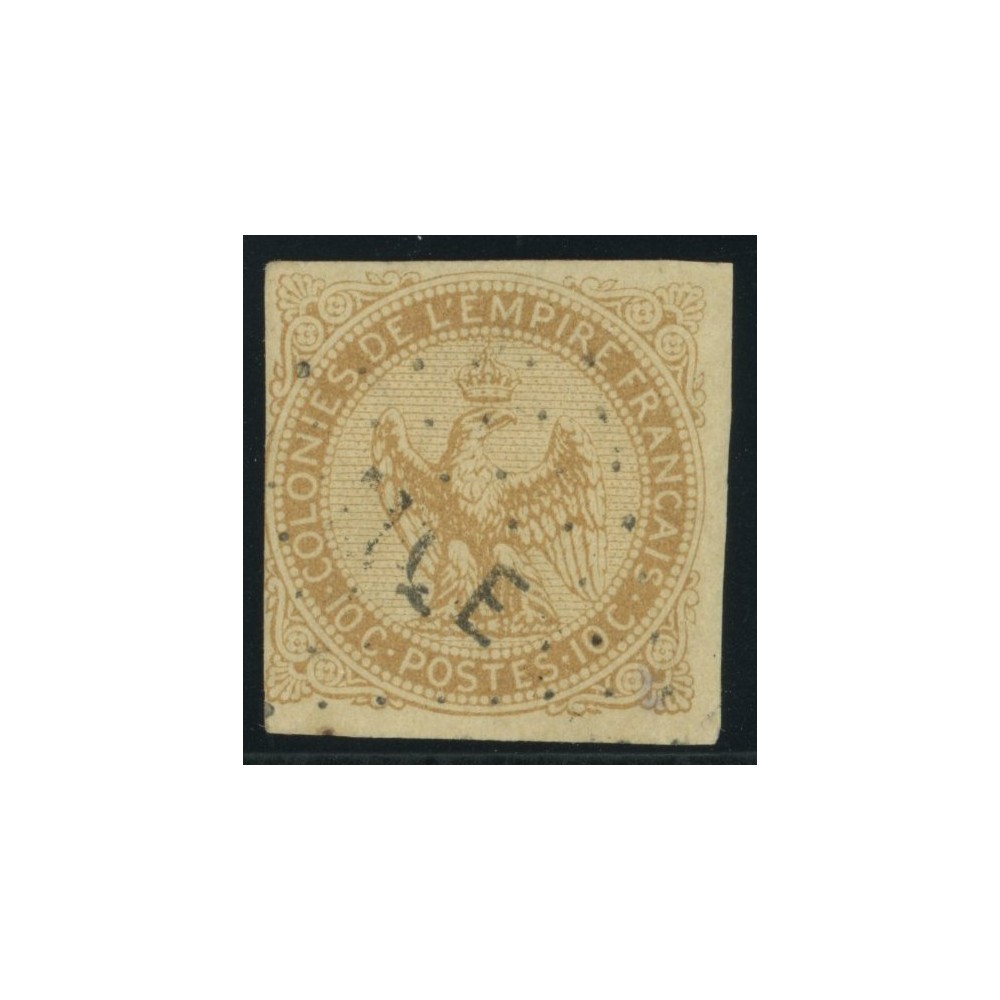 Aigle impériale YT 3 - 10 c. bistre-jaune - Oblitere cote 12 euro