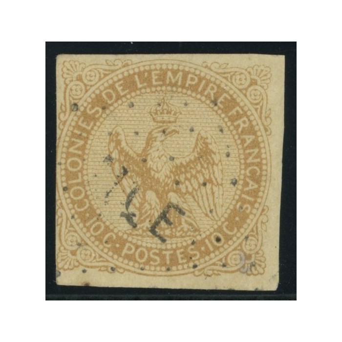 Aigle impériale YT 3 - 10 c. bistre-jaune - Oblitere cote 12 euro