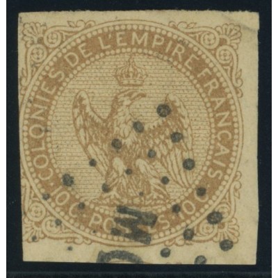 Aigle impériale YT 3 - 10 c. bistre-jaune - Oblitere cote 12 euro