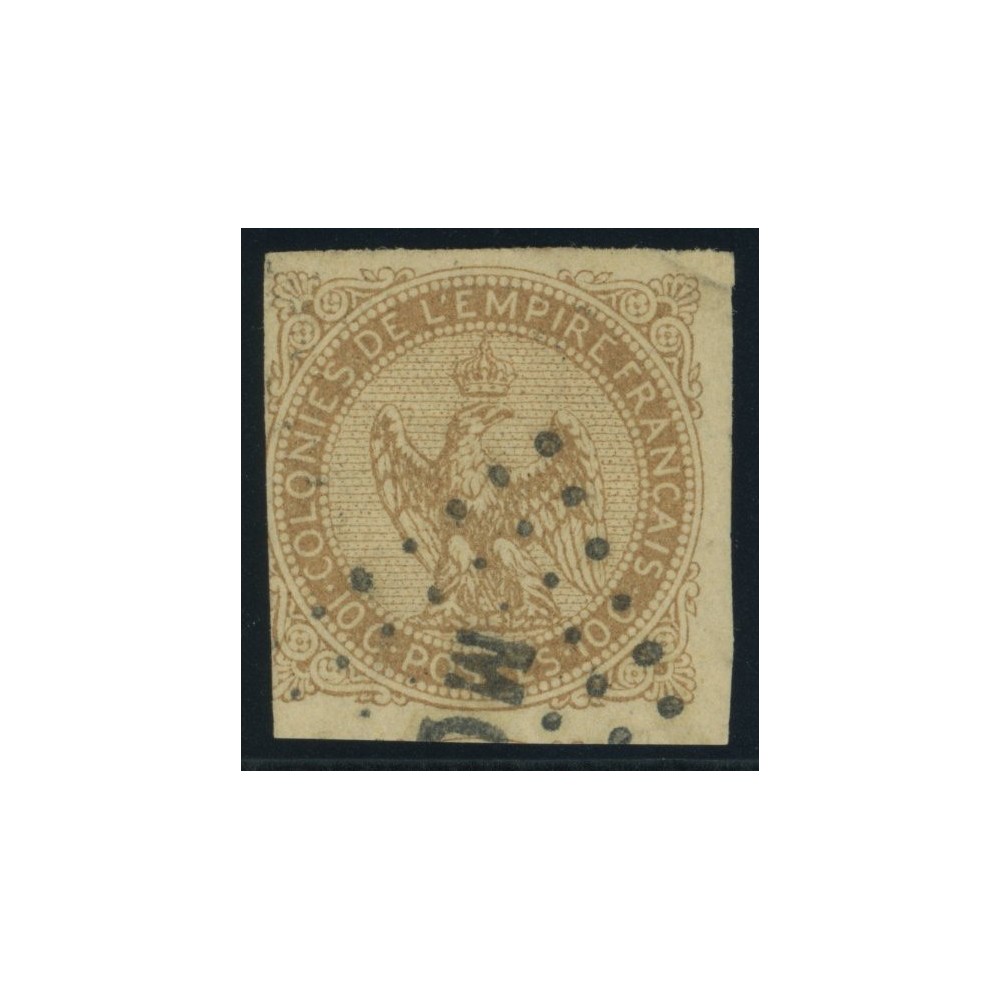 Aigle impériale YT 3 - 10 c. bistre-jaune - Oblitere cote 12 euro