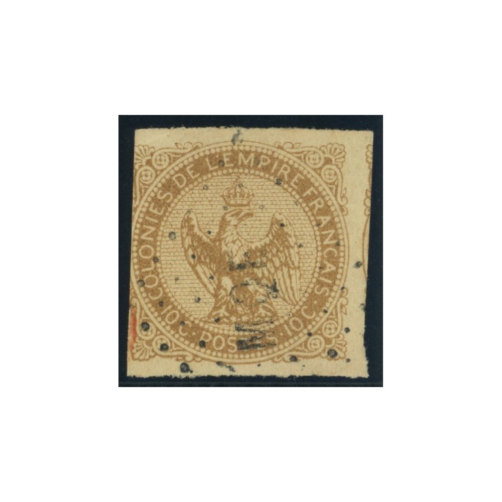 Aigle impériale YT 3 - 10 c. bistre-jaune - Oblitere cote 12 euro