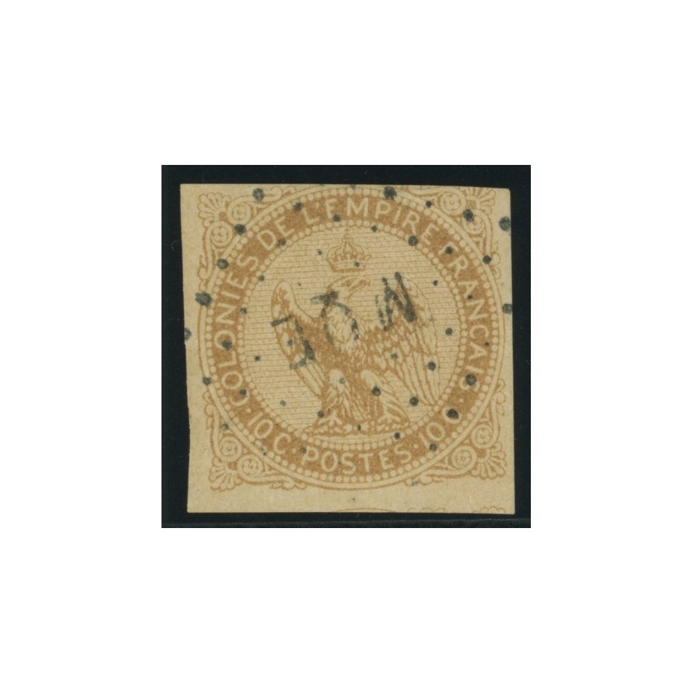 Aigle impériale YT 3 - 10 c. bistre-jaune - Oblitere cote 12 euro