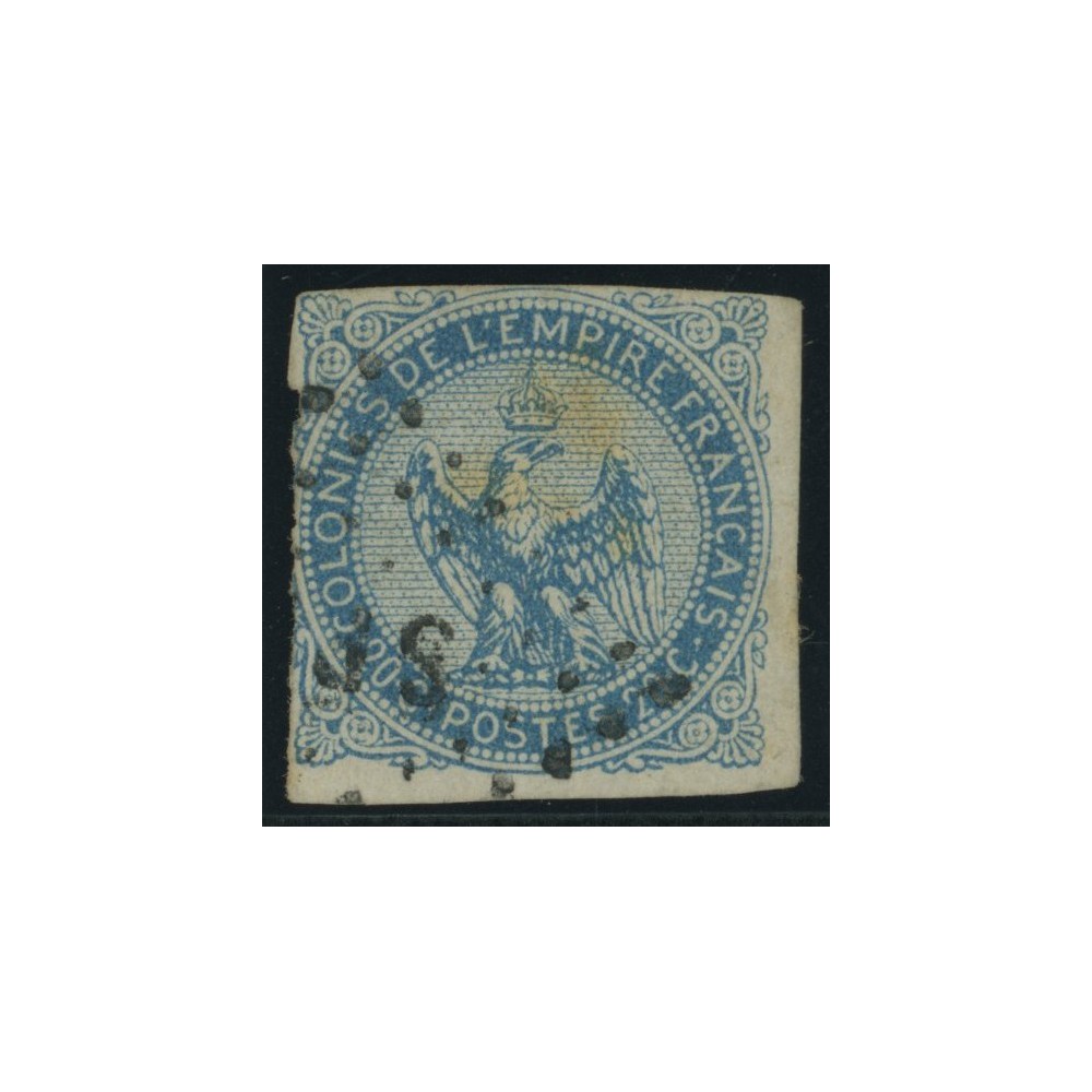 Aigle impériale YT 4 - 20 c. bleu - Oblitere cote 18 euro
