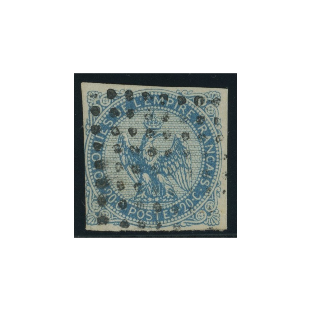 Aigle impériale YT 4 - 20 c. bleu - Oblitere cote 18 euro