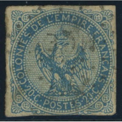 Aigle impériale YT 4 - 20 c. bleu - Oblitere cote 18 euro