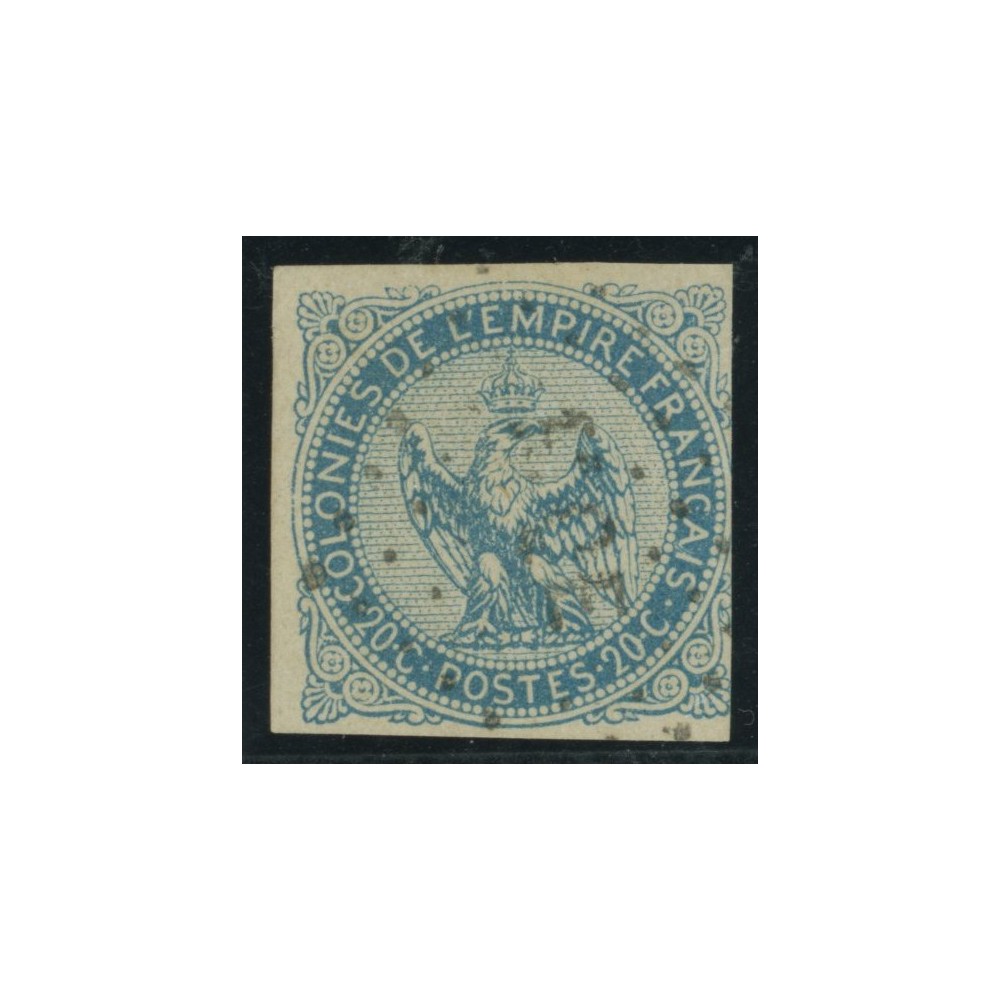 Aigle impériale YT 4 - 20 c. bleu - Oblitere cote 18 euro