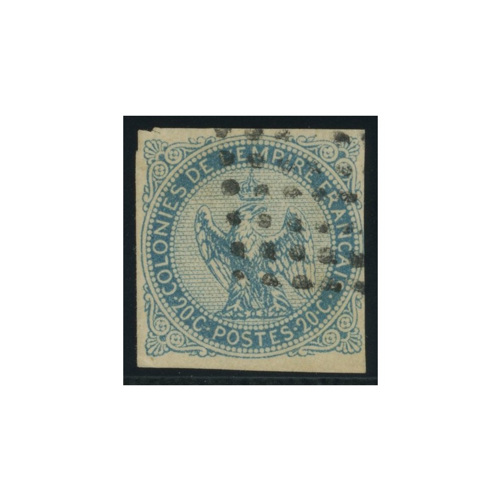 Aigle impériale YT 4 - 20 c. bleu - Oblitere cote 18 euro