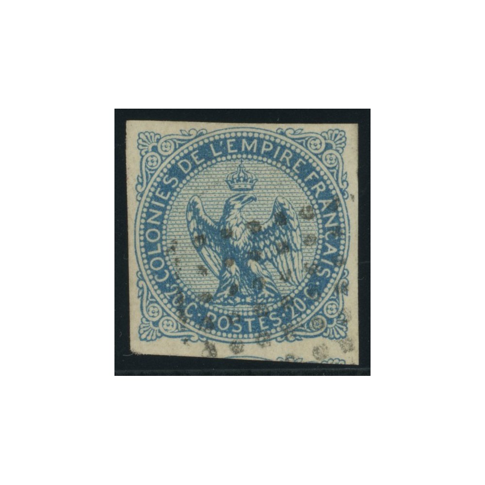 Aigle impériale YT 4 - 20 c. bleu - Oblitere cote 18 euro