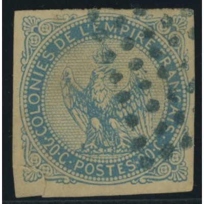 Aigle impériale YT 4 - 20 c. bleu - Oblitere cote 18 euro
