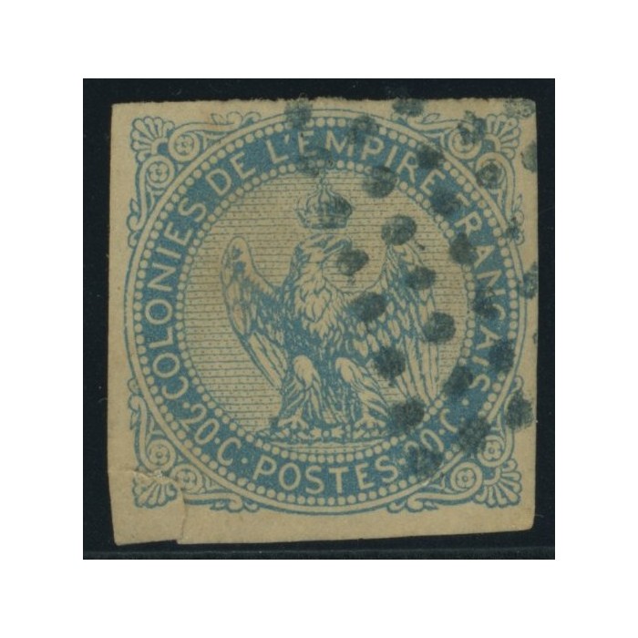 Aigle impériale YT 4 - 20 c. bleu - Oblitere cote 18 euro