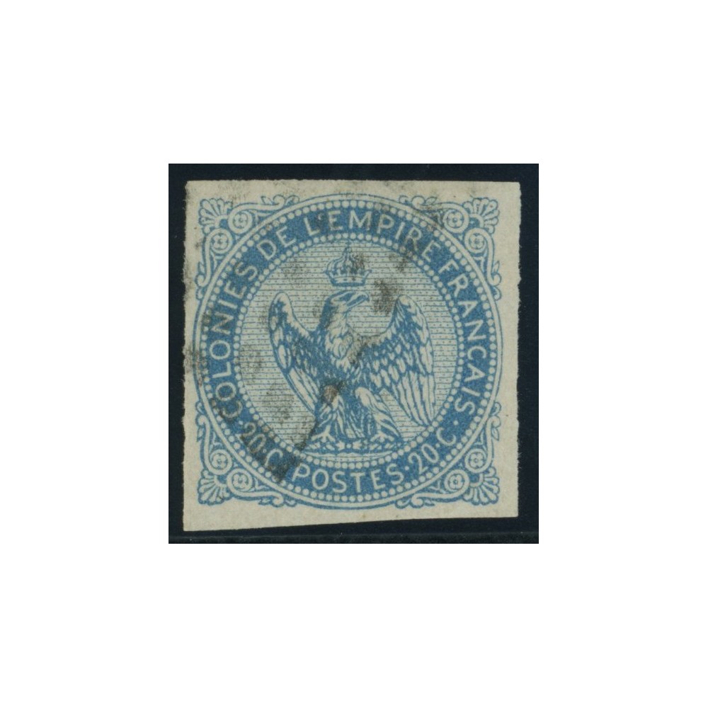 Aigle impériale YT 4 - 20 c. bleu - Oblitere cote 18 euro