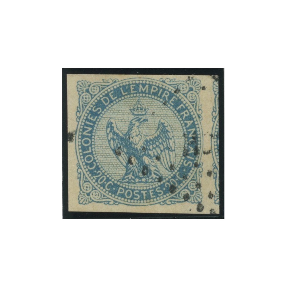 Aigle impériale YT 4 - 20 c. bleu - Oblitere cote 18 euro