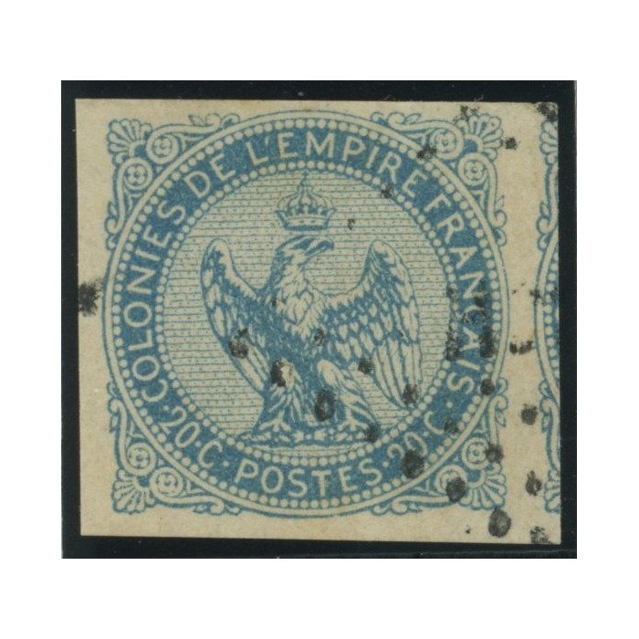 Aigle impériale YT 4 - 20 c. bleu - Oblitere cote 18 euro