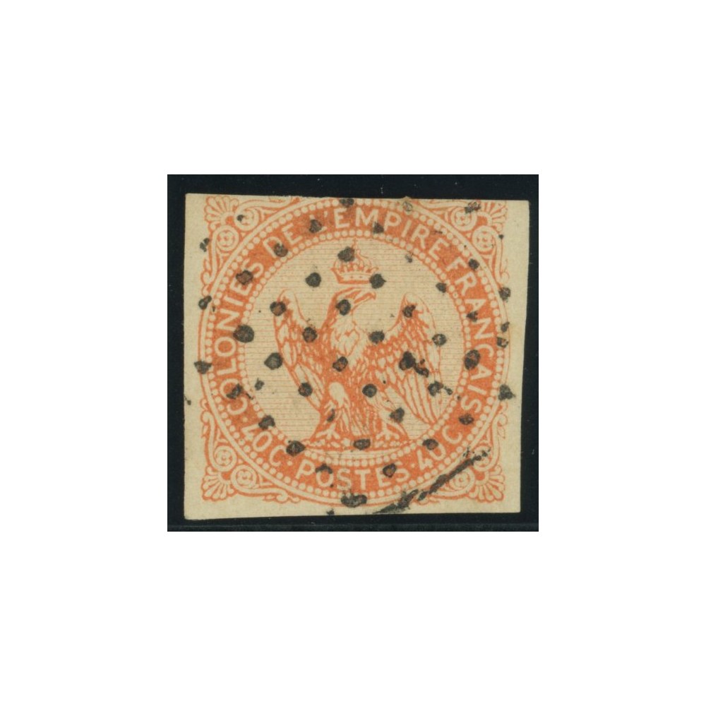 Aigle impériale YT 5 - 40 c. vermillon - Oblitere cote 20 euro