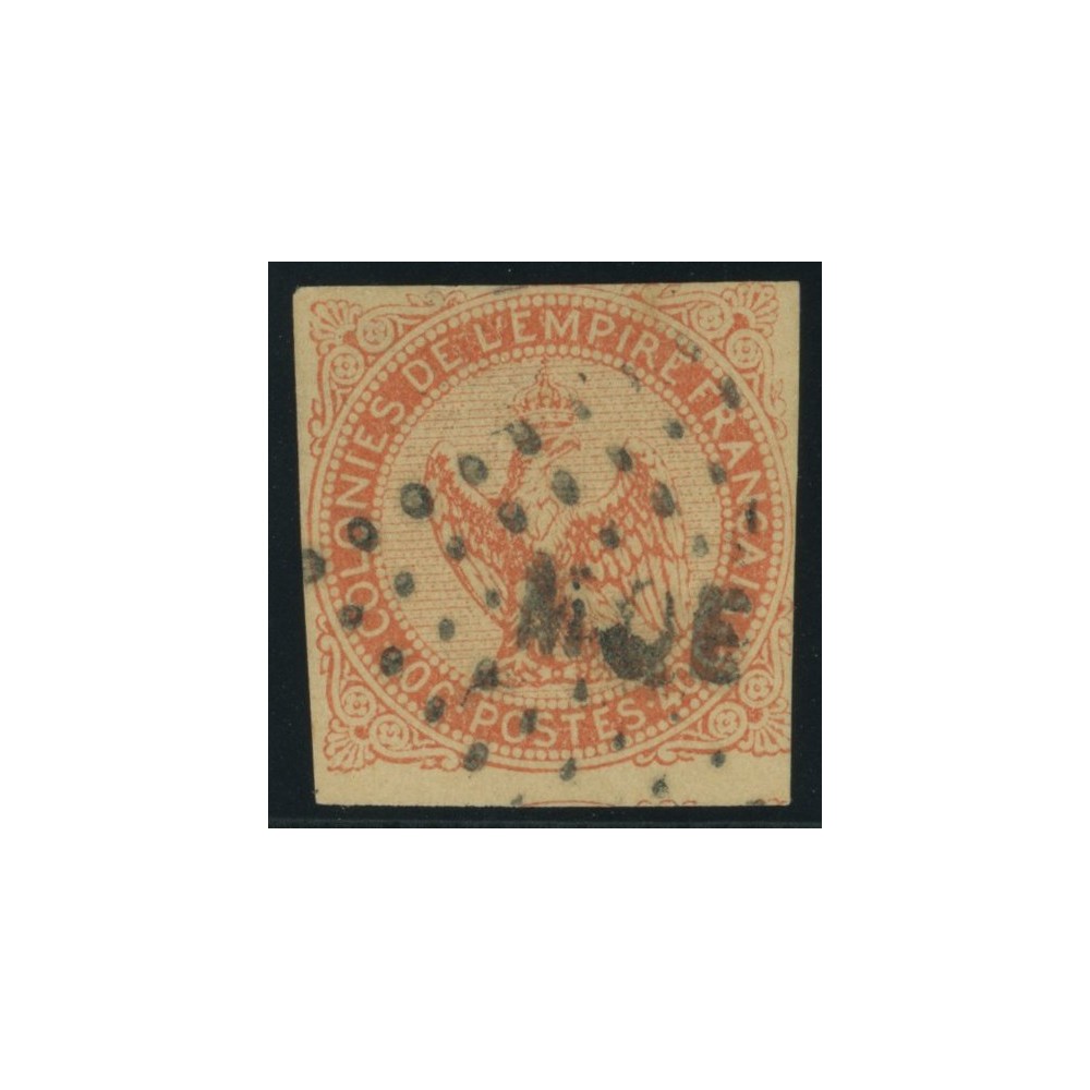 Aigle impériale YT 5 - 40 c. vermillon - Oblitere cote 20 euro