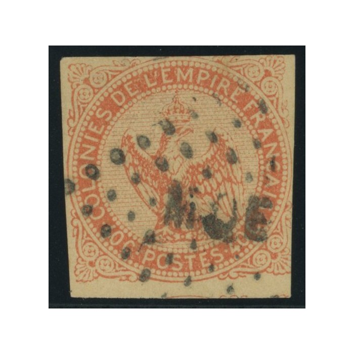 Aigle impériale YT 5 - 40 c. vermillon - Oblitere cote 20 euro