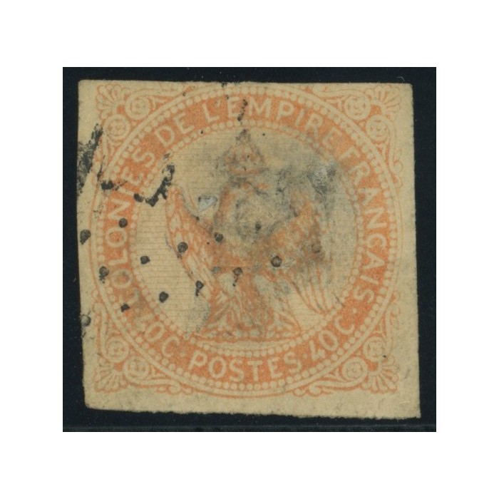 Aigle impériale YT 5 - 40 c. vermillon - Oblitere cote 20 euro