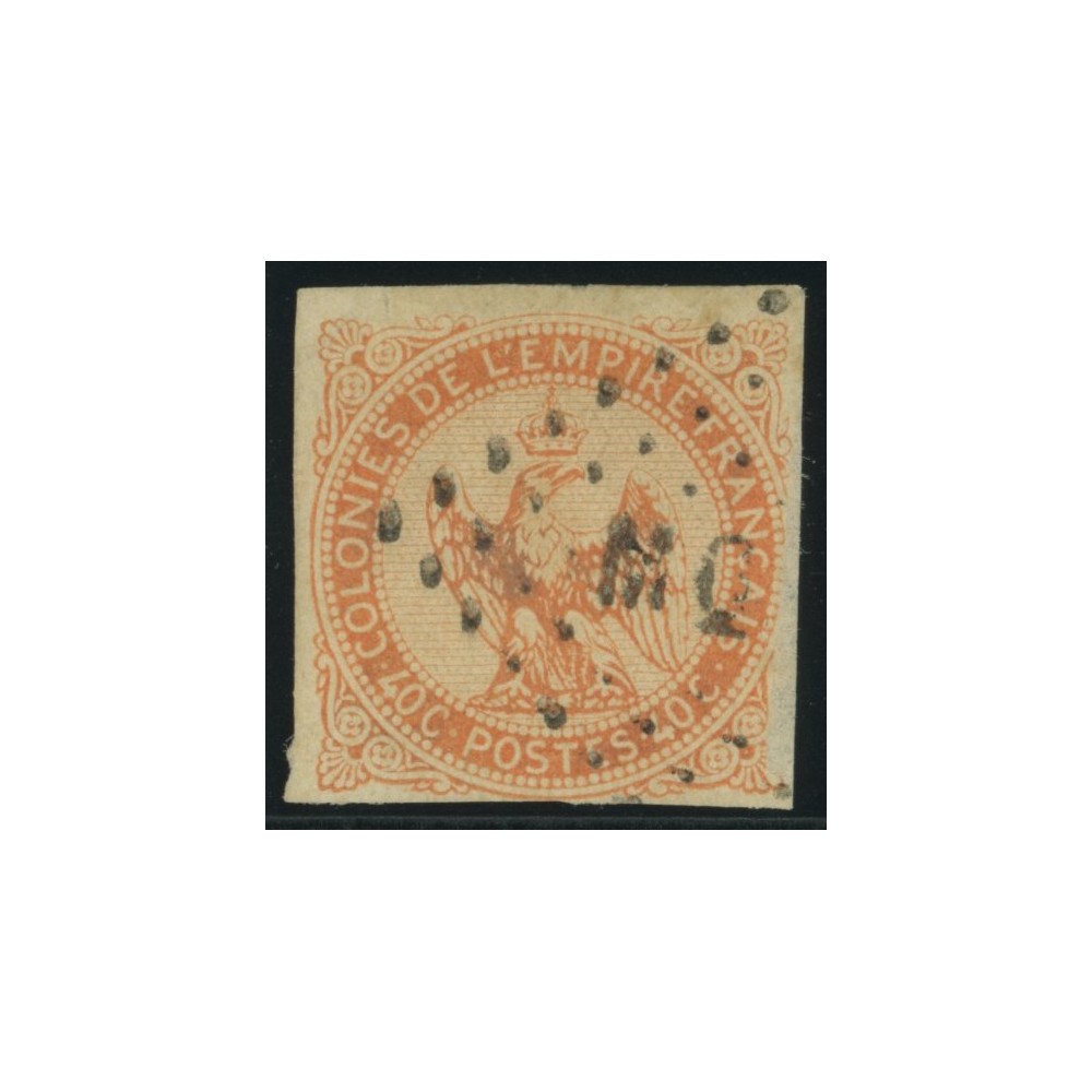 Aigle impériale YT 5 - 40 c. vermillon - Oblitere cote 20 euro