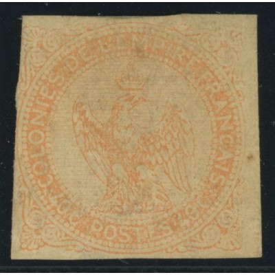 Aigle impériale YT 5 - 40 c. vermillon - Oblitere cote 20 euro