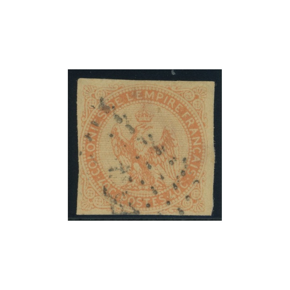 Aigle impériale YT 5 - 40 c. vermillon - Oblitere cote 20 euro