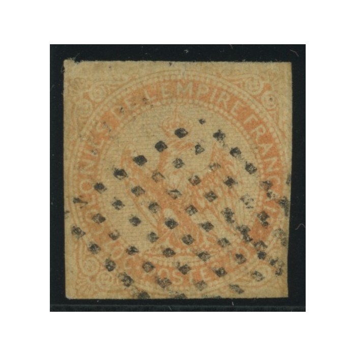 Aigle impériale YT 5 - 40 c. vermillon - Oblitere cote 20 euro