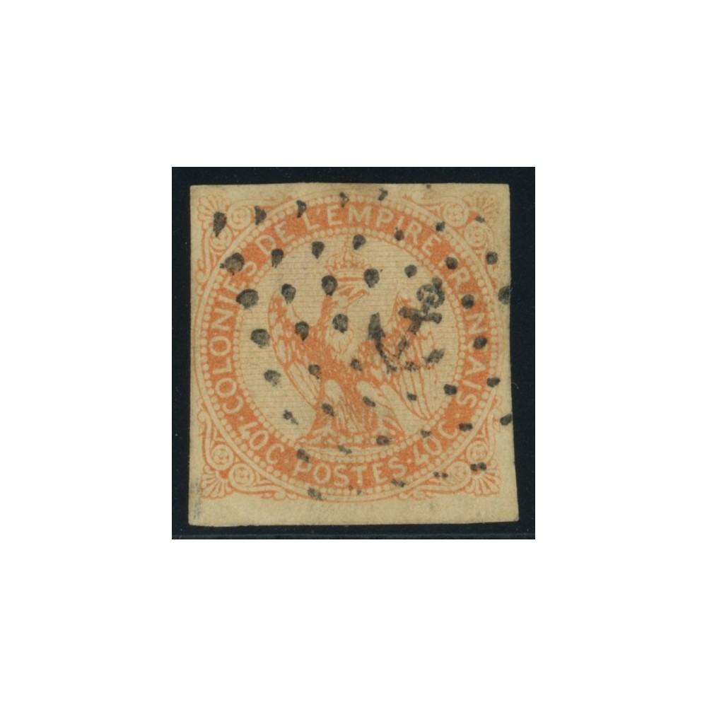 Aigle impériale YT 5 - 40 c. vermillon - Oblitere cote 20 euro