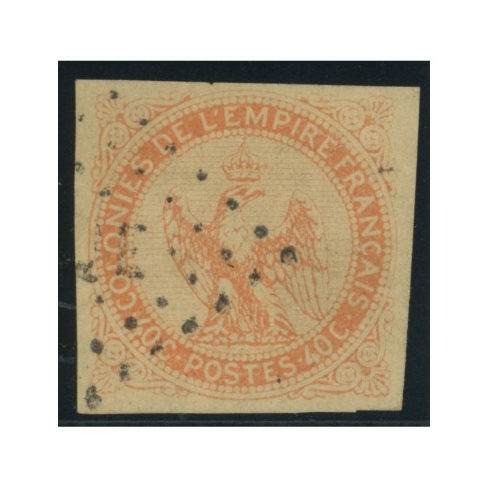 Aigle impériale YT 5 - 40 c. vermillon - Oblitere cote 20 euro