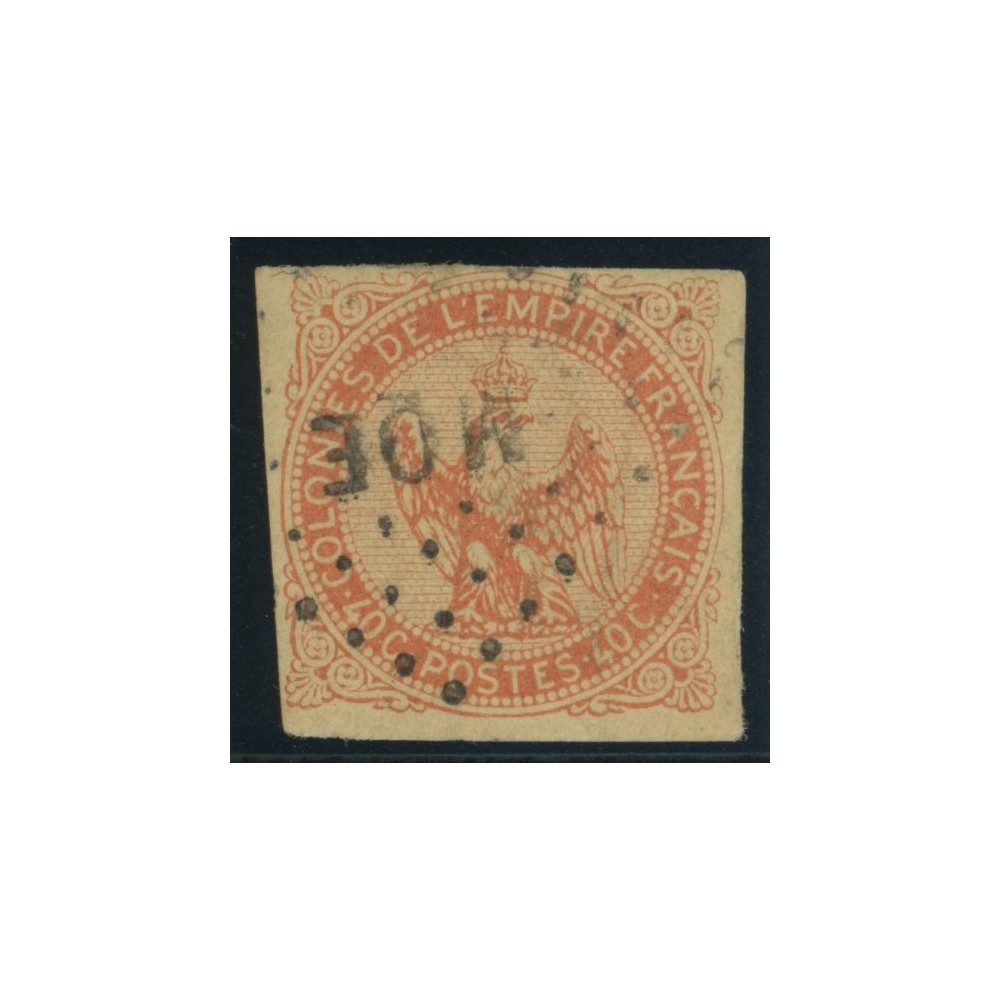 Aigle impériale YT 5 - 40 c. vermillon - Oblitere cote 20 euro