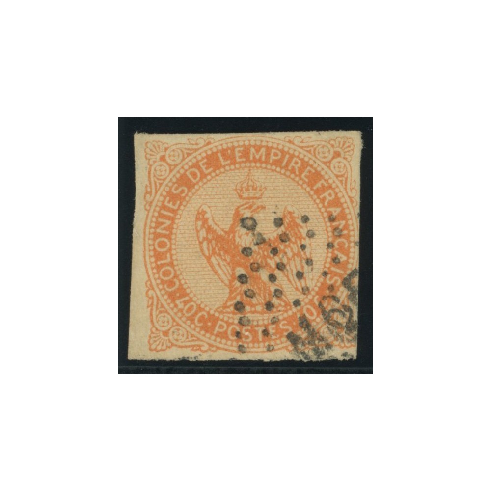 Aigle impériale YT 5 - 40 c. vermillon - Oblitere cote 20 euro