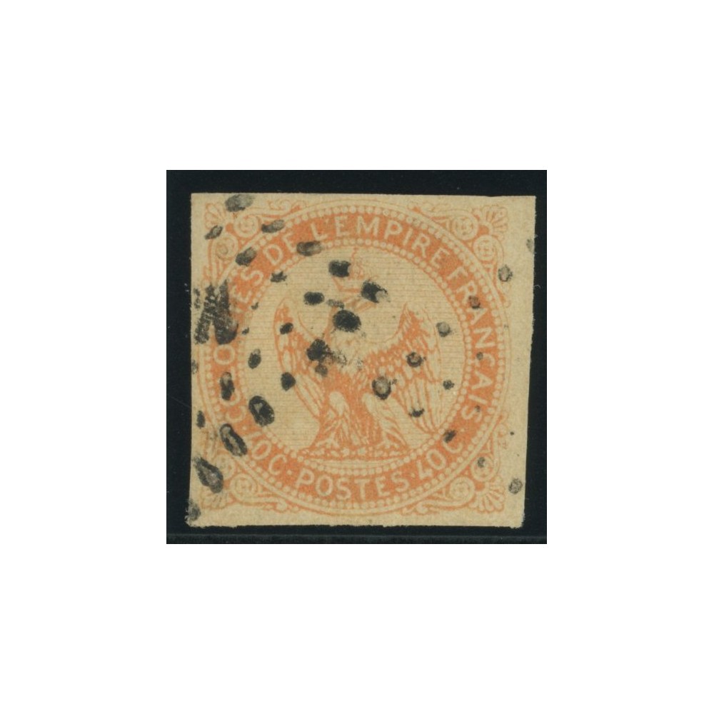 Aigle impériale YT 5 - 40 c. vermillon - Oblitere cote 20 euro