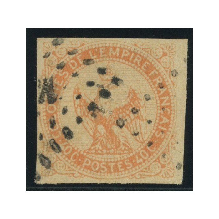 Aigle impériale YT 5 - 40 c. vermillon - Oblitere cote 20 euro