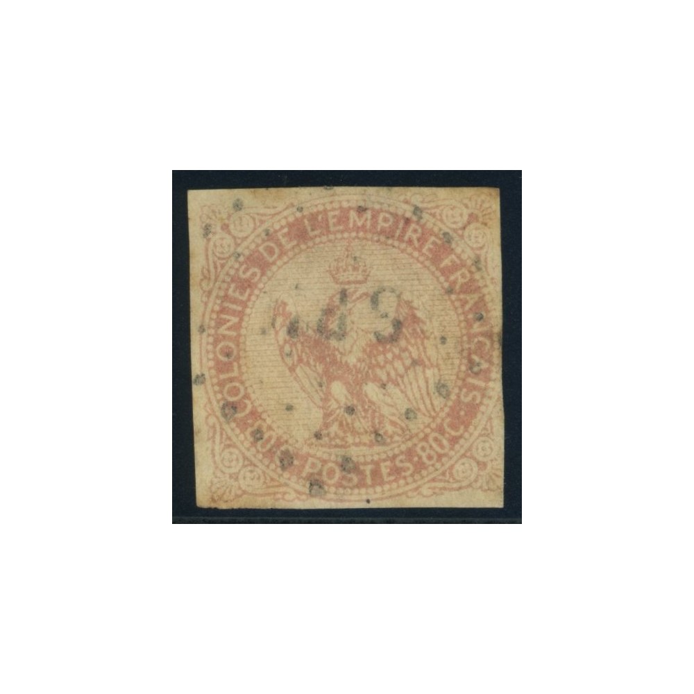 Aigle impériale YT 6 - 80 c. rose - Oblitere cote 75 euro