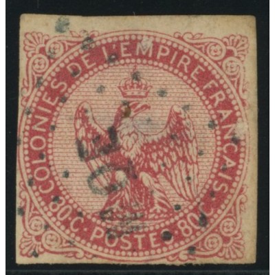 Aigle impériale YT 6 - 80 c. rose - Oblitere cote 75 euro