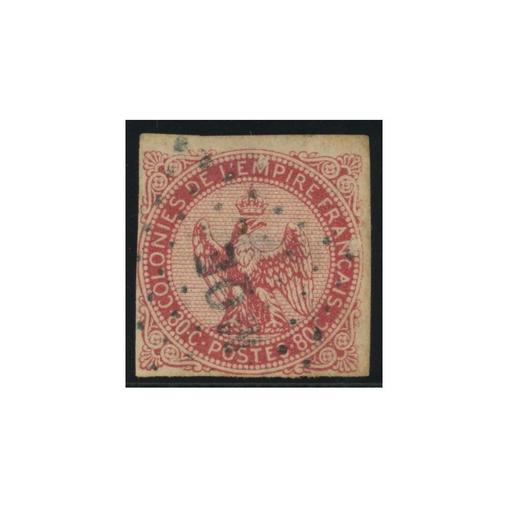 Aigle impériale YT 6 - 80 c. rose - Oblitere cote 75 euro