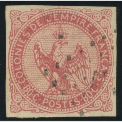 Aigle impériale YT 6 - 80 c. rose - Oblitere cote 75 euro