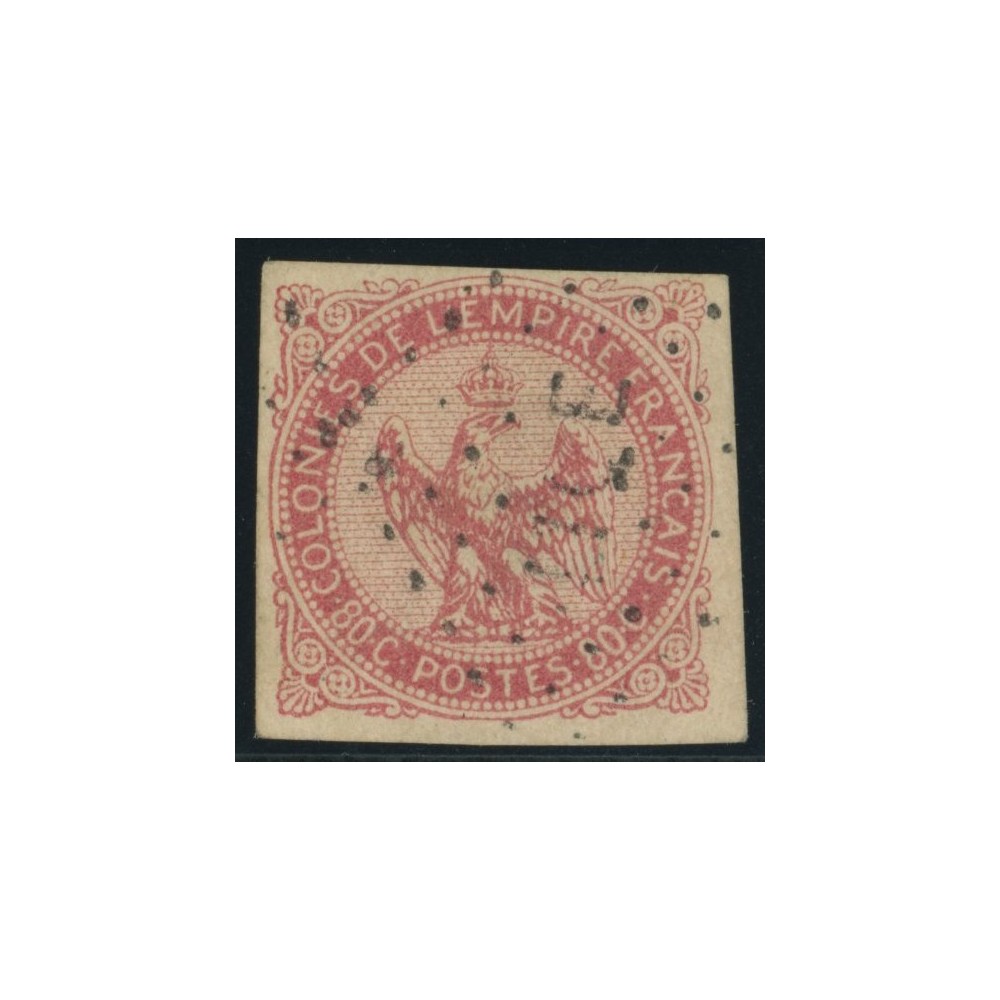 Aigle impériale YT 6 - 80 c. rose - Oblitere cote 75 euro
