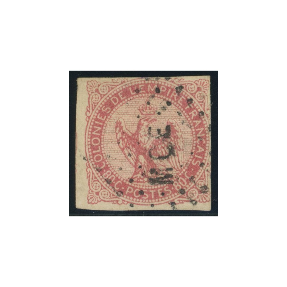 Aigle impériale YT 6 - 80 c. rose - Oblitere cote 75 euro