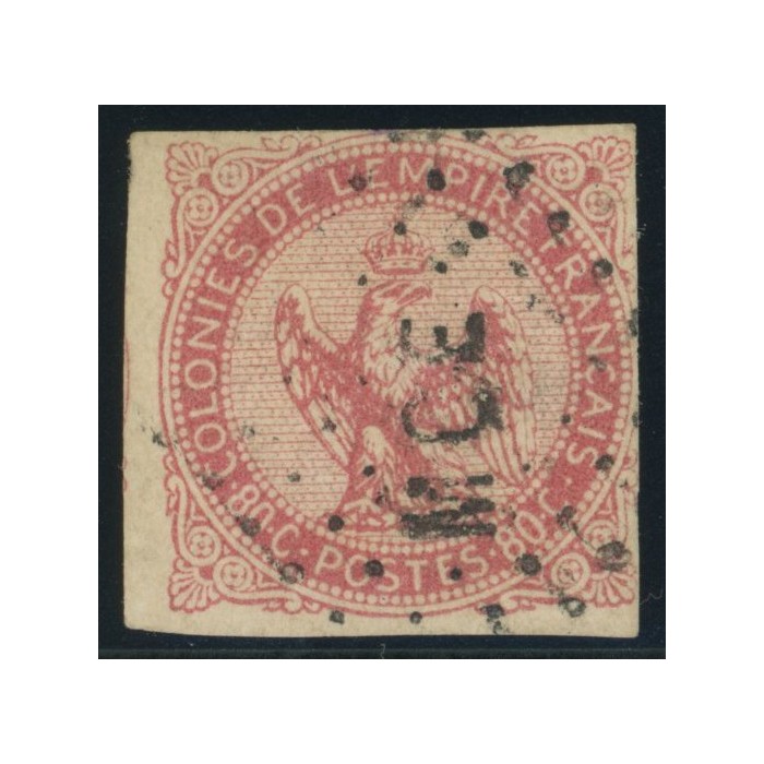 Aigle impériale YT 6 - 80 c. rose - Oblitere cote 75 euro