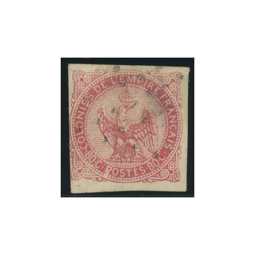 Aigle impériale YT 6 - 80 c. rose - Oblitere cote 75 euro