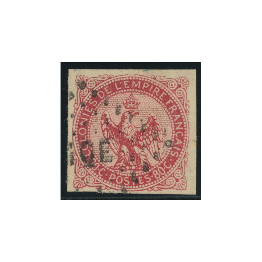 Aigle impériale YT 6 - 80 c. rose - Oblitere cote 75 euro