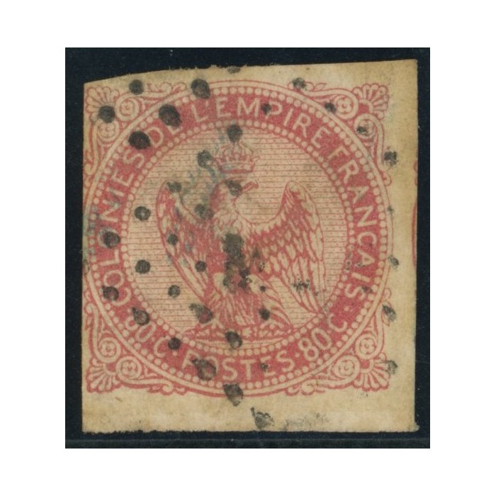 Aigle impériale YT 6 - 80 c. rose - Oblitere cote 75 euro