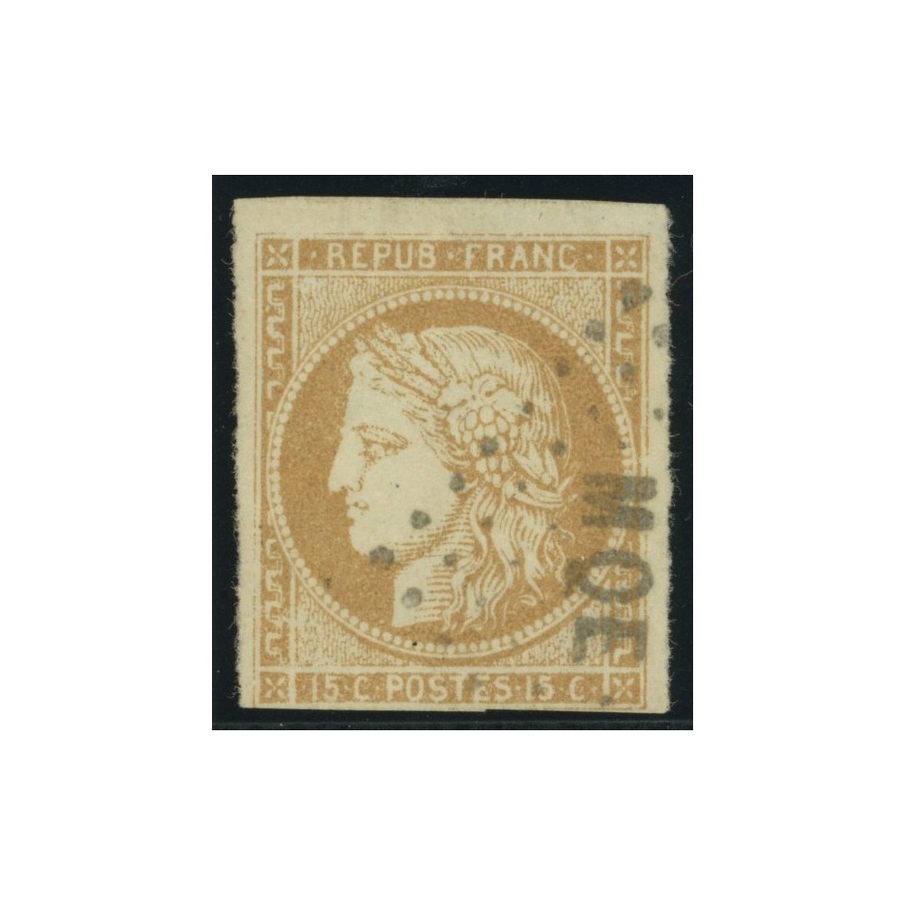 Céres YT 11 - 10 c. bistre - Oblitere cote 175 euro