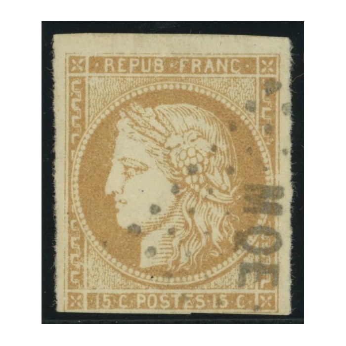 Céres YT 11 - 10 c. bistre - Oblitere cote 175 euro